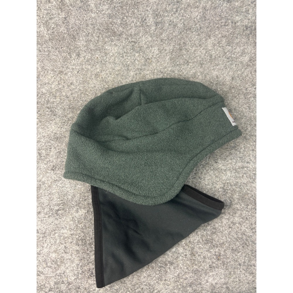 Carhartt 2-in-1 Fleece Hat Mask Mens OSFA Hunter Green A202 CHH Beanie Balaclava